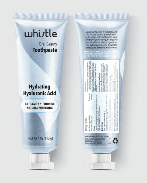 Whistle Hyaluronic Acid Toothpaste