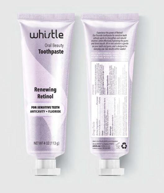 Whistle Retinol Toothpaste